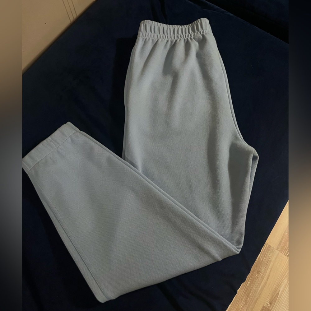 blue jogging for women, lacoste jogging, new, never worn, light blue joggings
